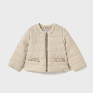 Giubbino 100 grammi neonata Mayoral Beige seppia
