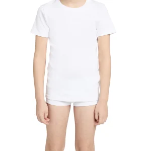 T-Shirt girocollo manica corta bimbo, caldo cotone