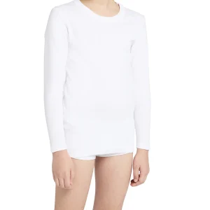 T-Shirt  girocollo manica lunga bimbo, caldo cotone