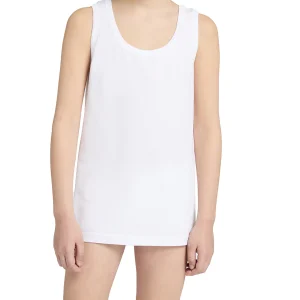 Canotta spalla larga bimbo, cotone