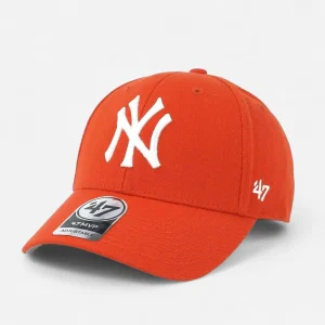 '47 Brand Cappellino con visiera MLB New York Yankees Raised Basic MVP Orange
