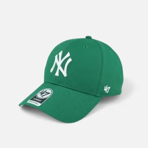 '47 Brand Cappellino con visiera MLB New York Yankees Raised Basic MVP kelly green