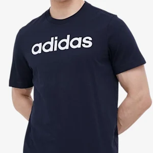 T-Shirt Maniche Corte Essentials Linear Embroidered Logo