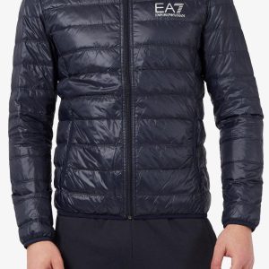 Piumino Leggero Full Zip Logo