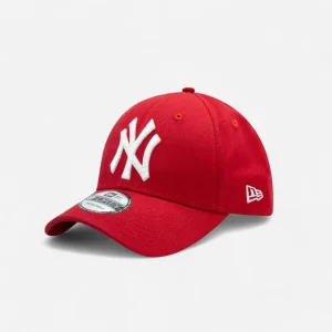New Era Cappellino 9FORTY Regolabile New York Yankees Essential rosso