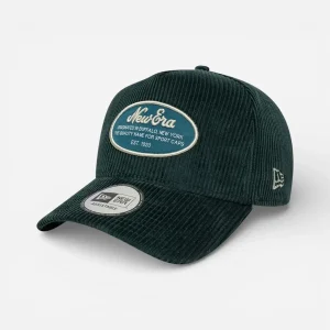 New Era Cappellino 9FORTY regolabile E-Frame Patch Cord Verde Scuro