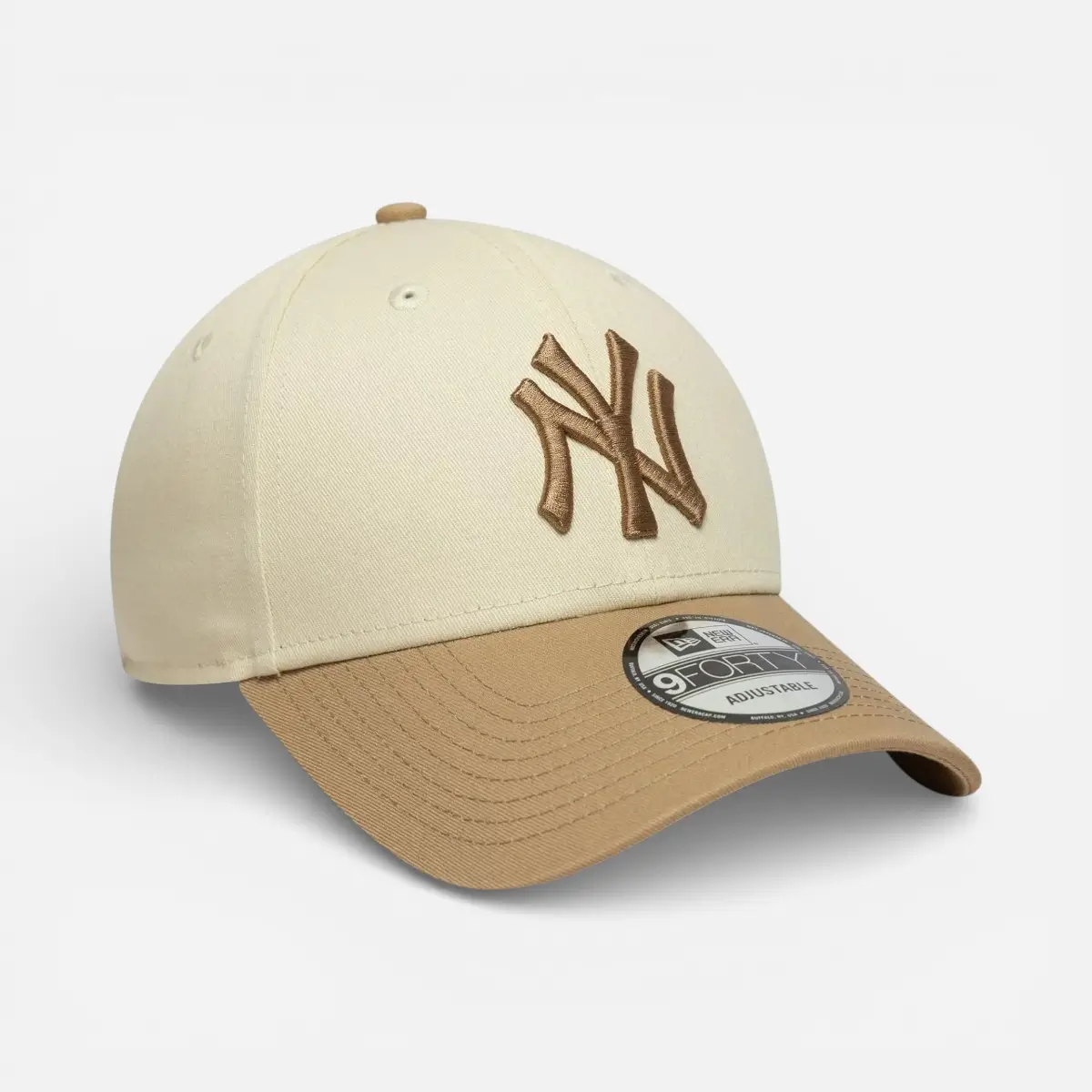 New Era Cappellino 9FORTY Regolabile New York Yankees MLB Colour Block Crema - immagine 4