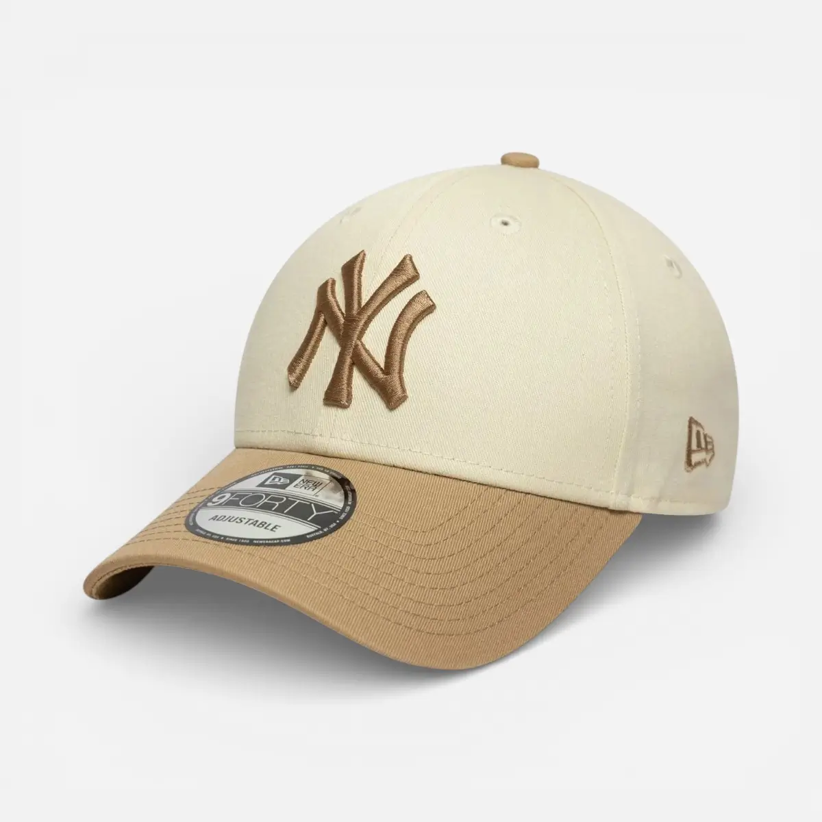 New Era Cappellino 9FORTY Regolabile New York Yankees MLB Colour Block Crema - immagine 2