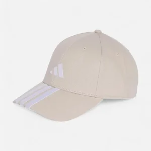 Adidas Cappellino 3-Stripes New Logo Baseball beige