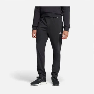 Adidas Pantaloni Essentials Small Logo Single Jersey black