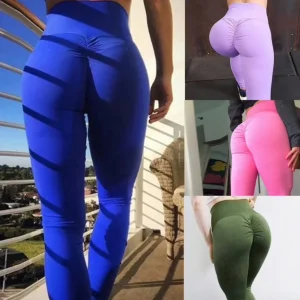 Leggings Sportivi da donna elasticizzati a vita alta