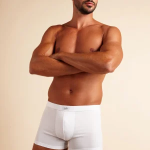 Boxer con elastico interno in cotone bielastico