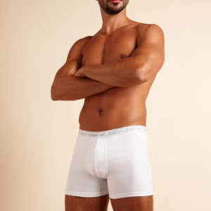 Boxer con elastico esterno in morbido cotone