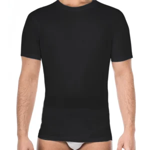 T-Shirt  girocollo manica corta uomo, cotone