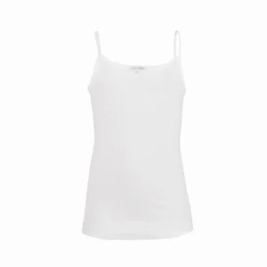 Canotta bordo raso spallina sottile bimba, cotone