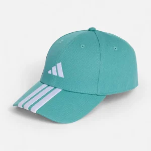 Adidas Cappellino 3-Stripes New Logo Baseball verde acqua