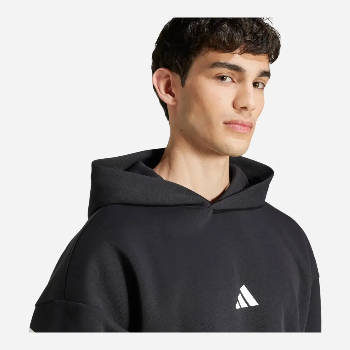 Adidas Tuta (Hoodie+Pant) Future Icons 3-Stripes Black / White - immagine 6