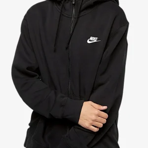 Felpa Full Zip Con Cappuccio Club