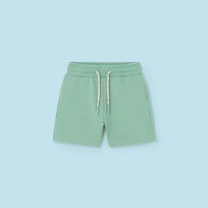 Bermuda basic neonato Mayoral cotone verde eucalipto