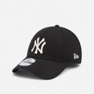 New Era Cappellino Donna 9FORTY Regolabile New York Yankees Metallic Logo Black