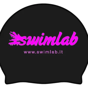 CUFFIA SILICONE SWIMLAB BASE NERA