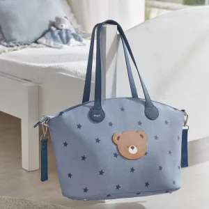 Borsa passeggino con fasciatoio Mayoral blu fantasia stellata