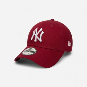 New Era Cappellino 9FORTY Regolabile New York Yankees Essential bordeaux