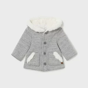Cappotto dettagli pellicciotto neonati Mayoral Newborn