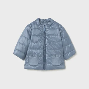 Giacca a vento leggera neonata Mayoral Newborn carta zucchero