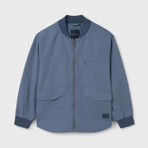 Giacca a vento ragazzo Mayoral blu indaco