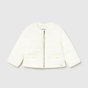 Giubbino 100 grammi neonata Mayoral bianco