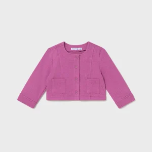 Giacca strutturata neonata Mayoral color Malva