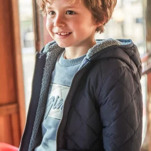 Giaccone reversibile bambino Mayoral blu marino