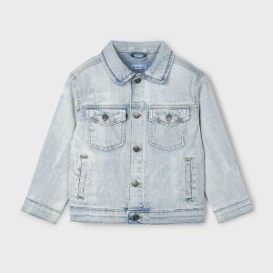 Giubbotto bambino Mayoral jeans blu chiaro