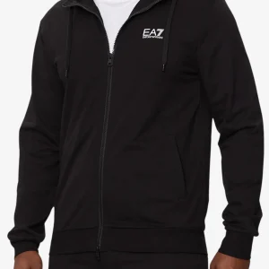 Felpa Full Zip Con Cappuccio Core Identity