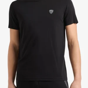 T-Shirt Maniche Corte Premium Shield In Misto Viscosa Stretch