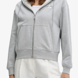 Felpa Full Zip Con Cappuccio Monologo