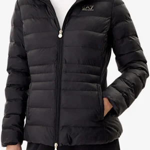 Piumino Full Zip Con Cappuccio Core Lady