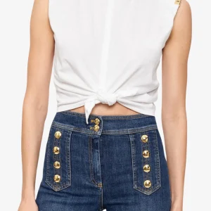 T-Shirt In Jersey Con Nodo