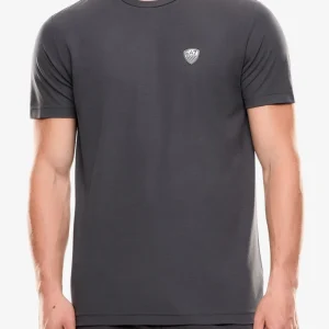 T-Shirt Maniche Corte Premium Shield In Misto Viscosa Stretch