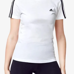 T-Shirt Maniche Corte Loungewear Essential Slim 3-Stripes