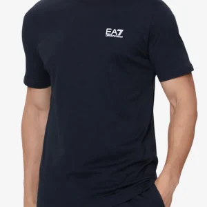 T-Shirt Maniche Corte Elasticizzata In Cotone Pima Core Identity