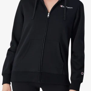 Felpa Full Zip Con Cappuccio Logo Piccolo Ricamato