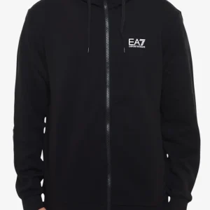 Felpa Full Zip Con Cappuccio Core Identity