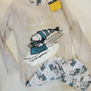 Pigiama peanuts bimba snow art 62456