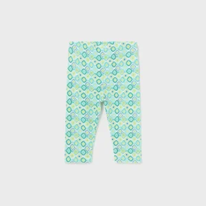 Leggings stampato fresco cotone neonata Mayoral agata