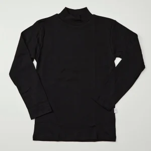 Maglia lupetto Unisex Caldo Cotone Nero