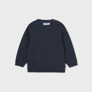 Maglioncino basico neonato Mayoral blu