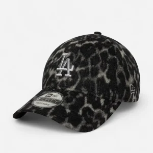 New Era Cappellino Donna 9FORTY Regolabile LA DODGERS Cosy Leopard