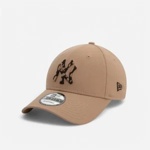 New Era Cappellino regolabile New York Yankees Animalier Infill 9FORTY dark beige